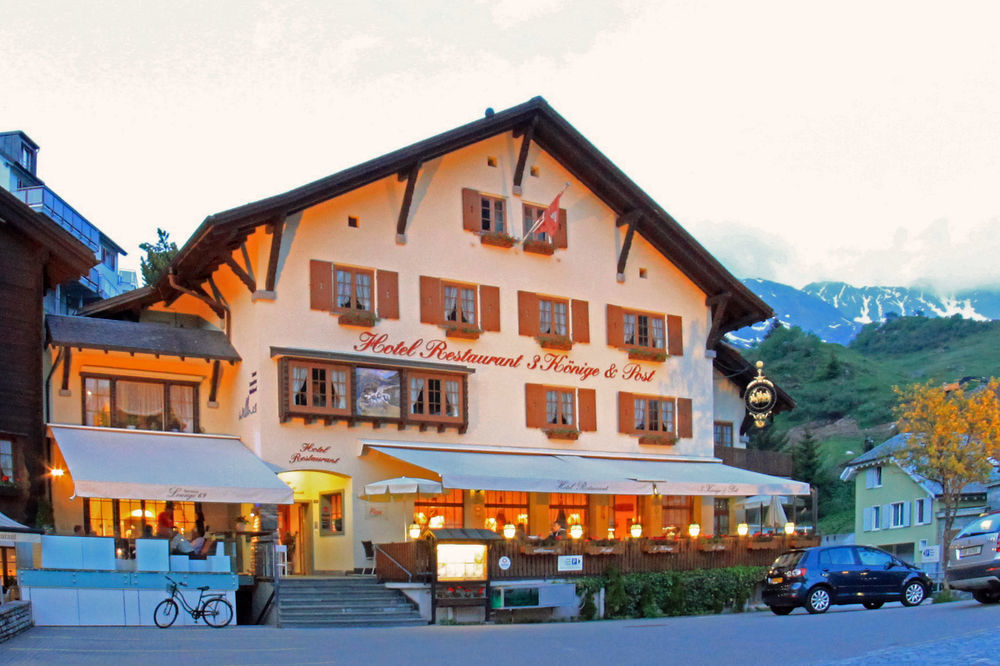 Hotel 3 Könige&Post Andermatt Exterior foto